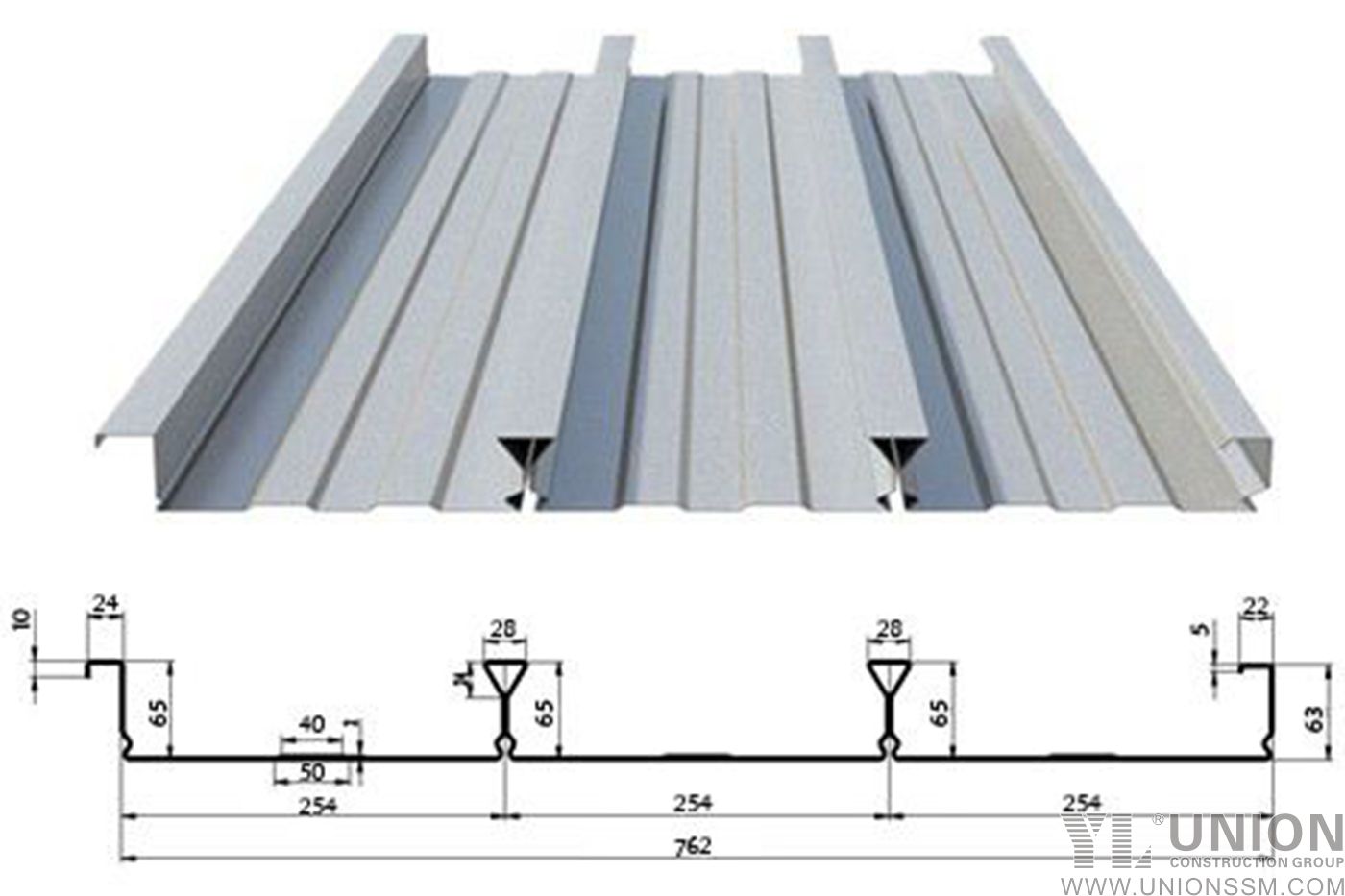 YL65-254-760 可彎折型材複合裝飾板
