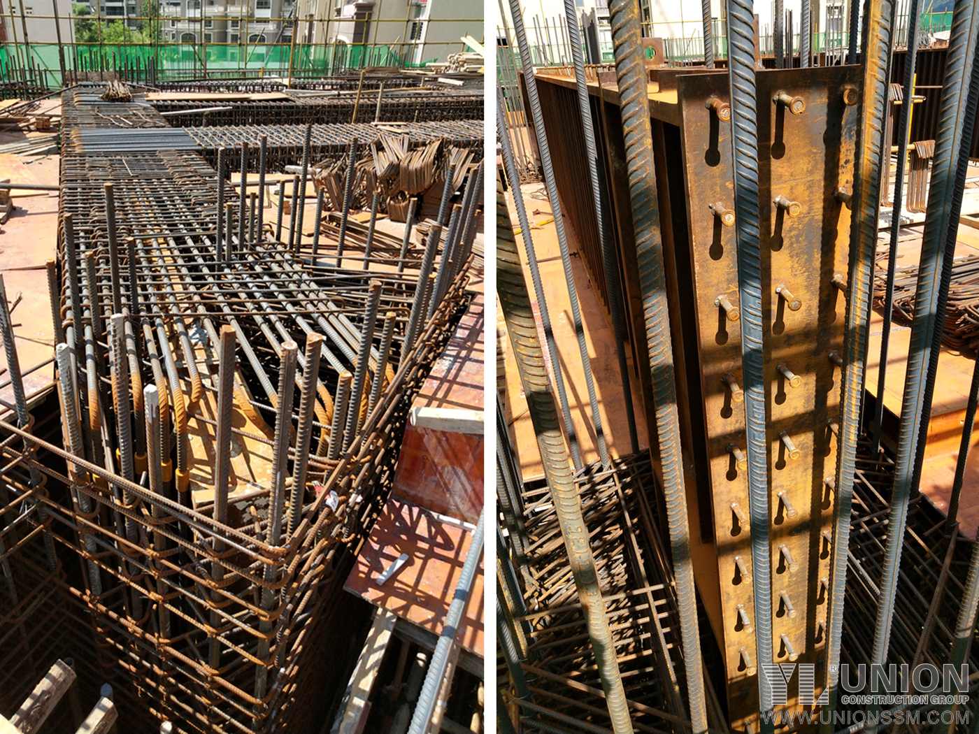 Steel Reinforcing Columns and Beams for High-rise Residence Buildings - structure steel fabrication